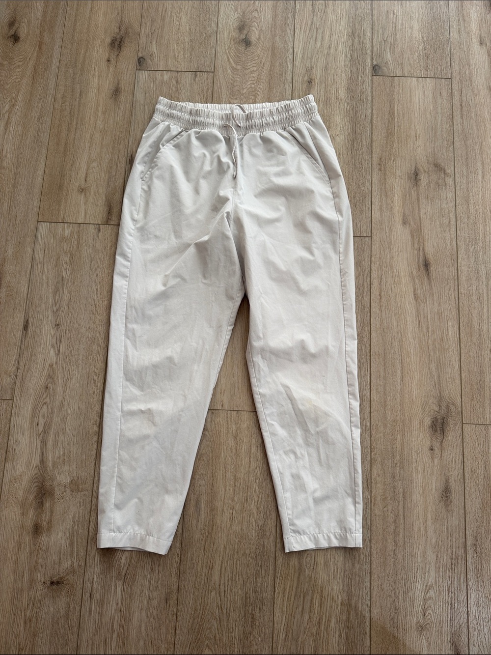 all in motion Cream Drawstring Track Pants